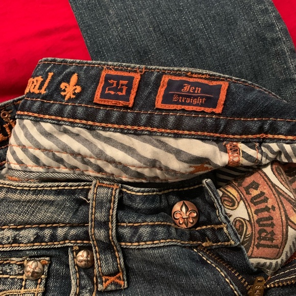 Rock Revival light/medium wash denim - Picture 3 of 3